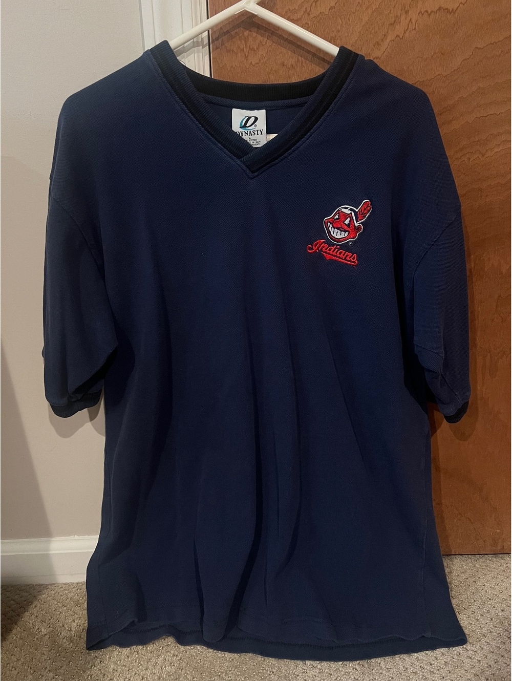 Vintage Cleveland Indians Embroidered Shirt